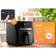Фритюрница без масла Air fryer Berdsen BD-662 черная