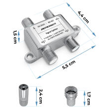 Passive 3-input Splitter Antenna 5–2400 MHz Berdsen BD-957