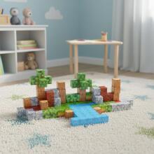 Eco Toys Magnetic Building Blocks Art.HC737468 Магнитные строительные блоки 3D Кубики Образовательный набор 119 шт