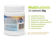 Multifunkcionālie tabletes 25 x 20g - 0.5kg