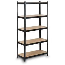 Metal storage shelf 150 x 75 x 30 cm Humberg HR-811 black