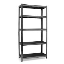Metal storage shelf 180 x 90 x 40 cm Humberg HR-851 black