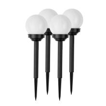 White Solar Ball Lamp 4pcs Ilumen LS-102