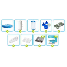 Intex 28212 366 x 76 cm 9-in-1 rāmis baseins
