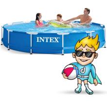Intex 28212 366 x 76 см 10-в-1 каркасный бассейн