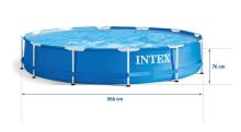 Intex 28210 Frame Pool 366 x 76 cm