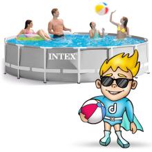 Intex 26726 21-в-1 каркасный бассейн 457 x 122 см