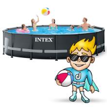 Intex 26326 12-in-1 rāmis baseins 488 x 122 cm