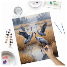 Painting by Numbers Image 40x50 cm Massido Cranes