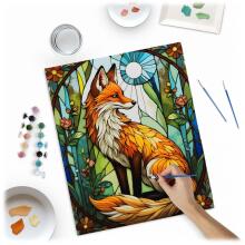 Gleznošana pēc numuriem Attēls 40x50 cm Massido lapsa