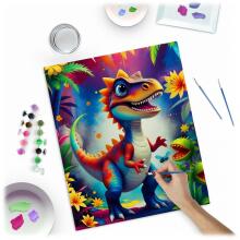 Gleznošana pēc numuriem Attēls 40x50 cm Massido Dino