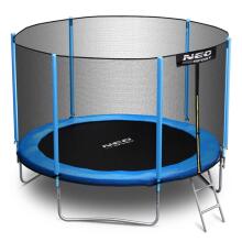 10ft/312cm Садовый Трамплин с Внешней Сеткой и Лестницей Neo-Sport