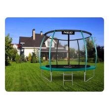 Formēta dārza trampolīns 8ft/252cm ar iekšējo tīklu Neo-Sport