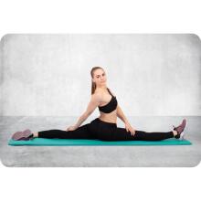 Thick exercise mat 183 x 60 cm Neo-Sport - 192301 turquoise