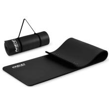 Exercise mat with holes thick 183 x 60 cm Neo-Sport - 192000 black