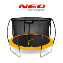Formēta dārza trampolīns 12ft/374cm ar iekšējo tīklu Neo-Sport