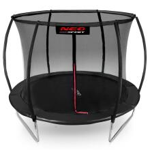 Shaped Garden Trampoline 8ft/252cm with Internal Net Neo-Sport