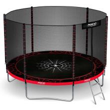 10ft/312cm Garden Trampoline with External Net and Ladder Neo-Sport