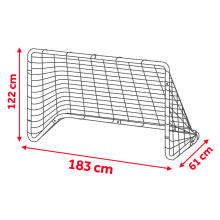 Soccer goal 183 x 122 x 61cm NS-492 black