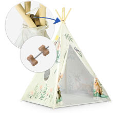 Детская палатка Nukido Tipi - Бежевый