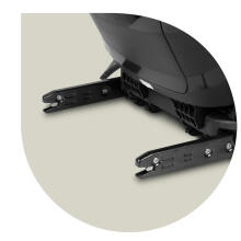 Автокресло Nukido Louis Soft черное 15-36 кг ISOFIX