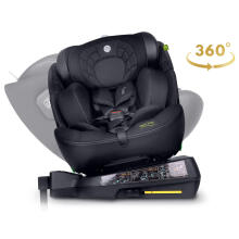 Автокресло Nukido Aero Line черное 0-36 кг ISOFIX