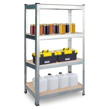 Металлическая складская полка 150 x 75 x 30 Plonos 470000