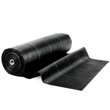 Garden agro fabric 1.6 m x 50 m 90 g/m2 + 50 stakes Plonos - black