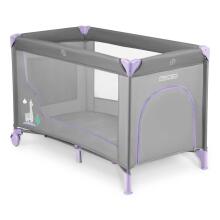 Travel Crib 125 x 65 x 78 cm RK-240 Gray-Lavender