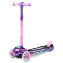 Ricokids Piko Three-Wheeled Scooter - Pink-Purple