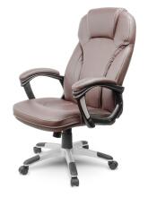 Sofotel EG-222 Brown Leather Office Chair