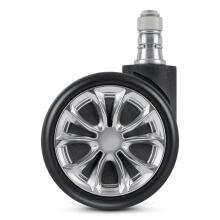 Rubber wheels for Sofotel chairs black 5 pcs