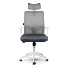 Office chair with micro mesh Sofotel Rotar dark gray