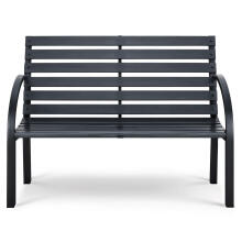 Garden bench with backrest 117.5 x 83 x 57 cm Sofotel Luca