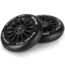 W100 mm Black Scooter Wheels 2 pcs