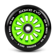 Scooter Wheels 100 mm Green 2 pcs