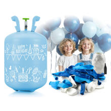 Баллон с гелием 0,20 м3 с шарами и лентой Ricokids