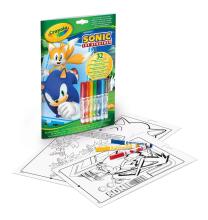 CRAYOLA SONIC Coloring & Activity Album