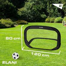 Elani Football Goal Art.271989 Black  Ворота для флорбола/футбола