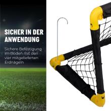 Umbro Football Goal Art.92813 Futbola/florbola vārti  50 x 44 x 44 cm met. Sark. ar tīklu