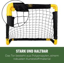 Umbro Football Goal Art.92813 Futbola/florbola vārti  50 x 44 x 44 cm met. Sark. ar tīklu