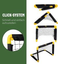 Umbro Football Goal Art.92813 Futbola/florbola vārti  50 x 44 x 44 cm met. Sark. ar tīklu