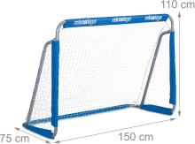 Relaxdays Garden Football Goal Art.271991 Futbola/florbola vārti  110 x 150 x 75cm