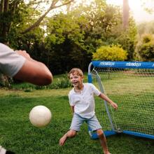 Relaxdays Garden Football Goal Art.271991 Futbola/florbola vārti  110 x 150 x 75cm