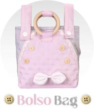 DeCuevas Toys Sophie Art.82075 Leļļu rati ar kulbiņu un somu