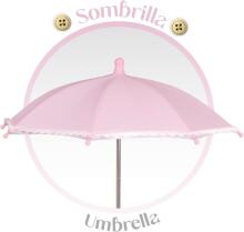 DeCuevas Toys Sophie Art.82075 Leļļu rati ar kulbiņu un somu