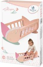 DeCuevas Toys Tulipe Art.55174 Leļļu koka gulta