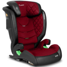 Nukido Louis auto sēdeklis melns-sarkans 15-36 kg ISOFIX