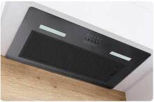Kitchen under-cabinet hood 52cm black BT-236