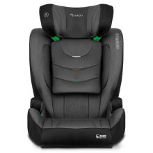 Nukido Louis Soft Car Seat Black-Gray 15-36 kg ISOFIX